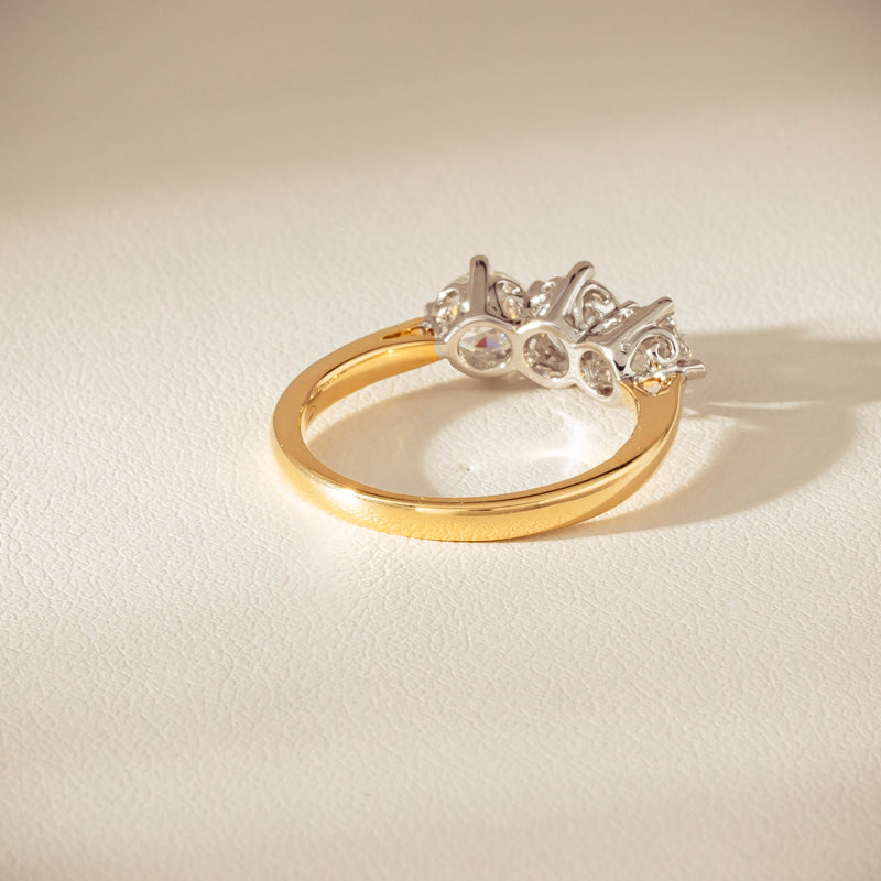 18ct Yellow Gold 1.40ct Diamond Coronado Ring - Ring - Walker & Hall