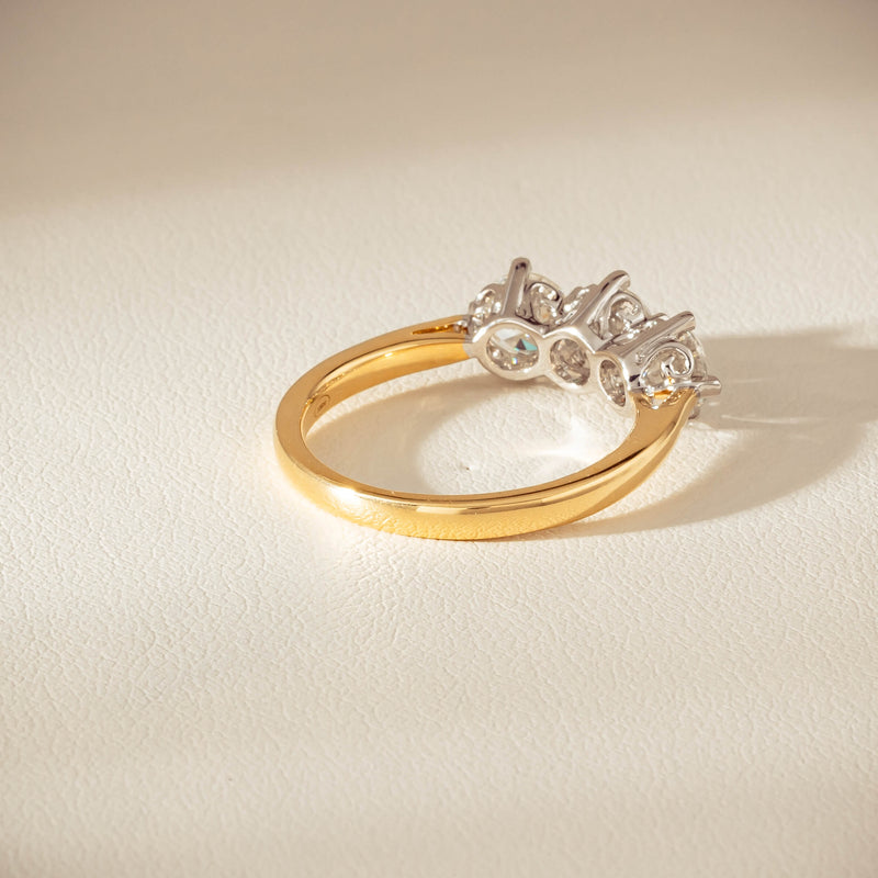 18ct Yellow Gold 1.40ct Diamond Coronado Ring - Ring - Walker & Hall