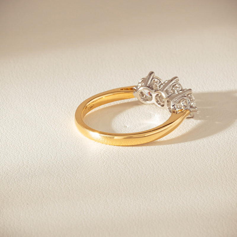 18ct Yellow Gold 1.40ct Diamond Coronado Ring - Ring - Walker & Hall