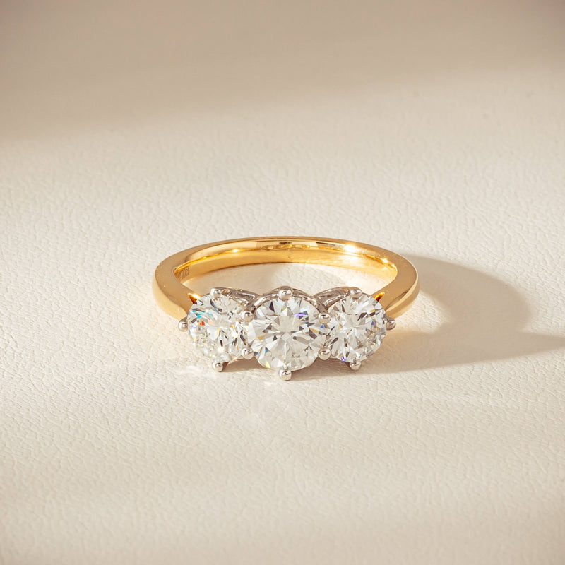 18ct Yellow Gold 2.00ct Diamond Coronado Ring - Ring - Walker & Hall