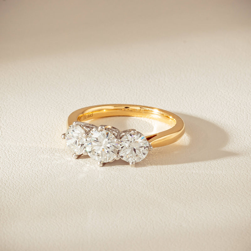 18ct Yellow Gold 2.00ct Diamond Coronado Ring - Ring - Walker & Hall