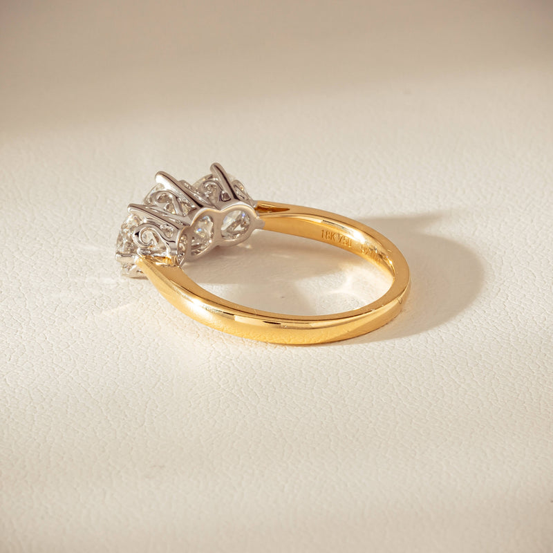 18ct Yellow Gold 2.00ct Diamond Coronado Ring - Ring - Walker & Hall