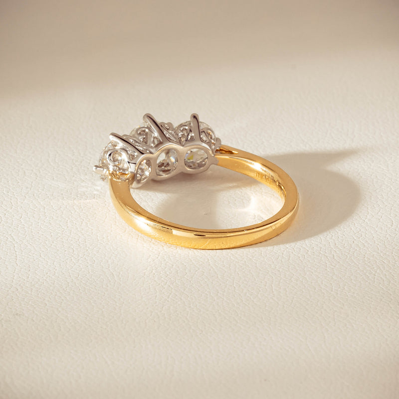 18ct Yellow Gold 2.00ct Diamond Coronado Ring - Ring - Walker & Hall