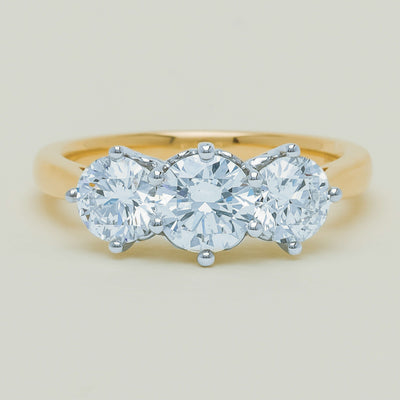 18ct Yellow Gold 2.00ct Diamond Coronado Ring - Ring - Walker & Hall