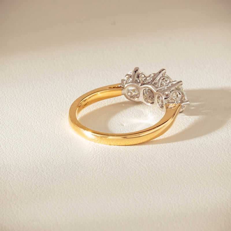 18ct Yellow Gold 2.00ct Diamond Coronado Ring - Ring - Walker & Hall