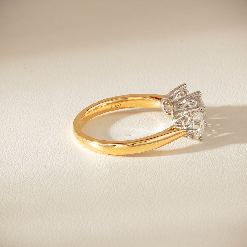 18ct Yellow Gold 2.00ct Diamond Coronado Ring - Ring - Walker & Hall