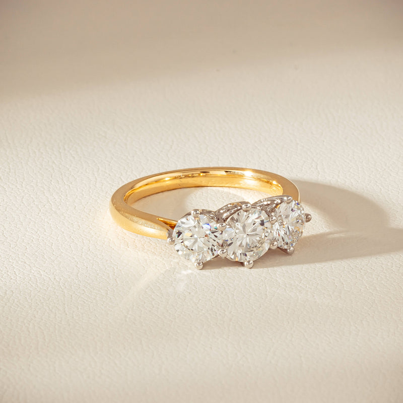 18ct Yellow Gold 2.00ct Diamond Coronado Ring - Ring - Walker & Hall