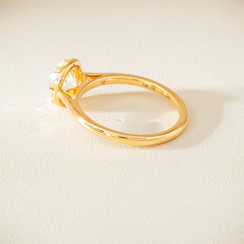 18ct Yellow Gold 1.50ct Diamond Dawn Ring - Ring - Walker & Hall