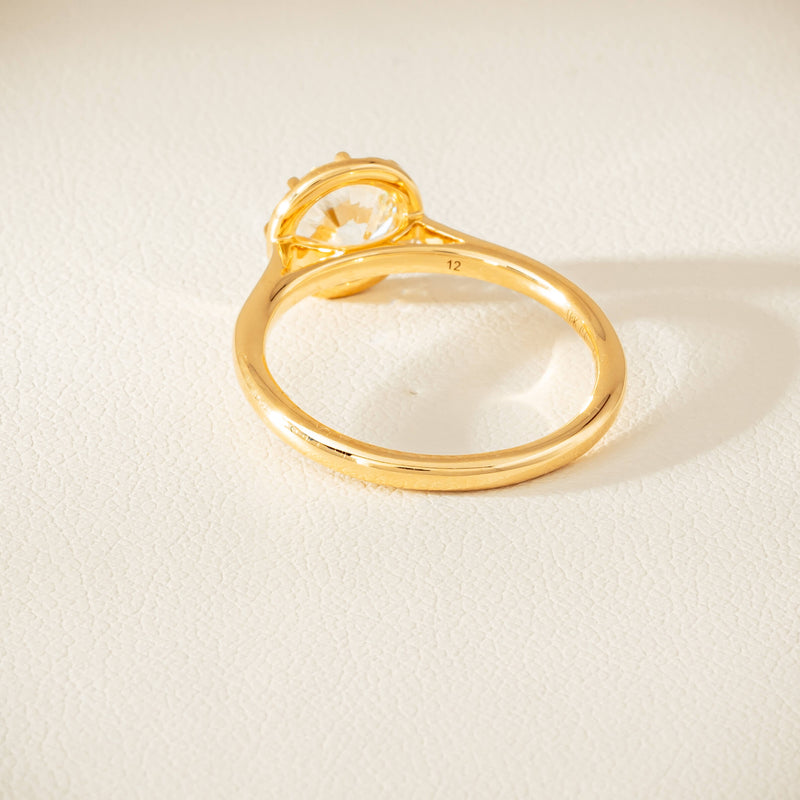 18ct Yellow Gold 1.50ct VS2 Diamond Dawn Ring - Ring - Walker & Hall