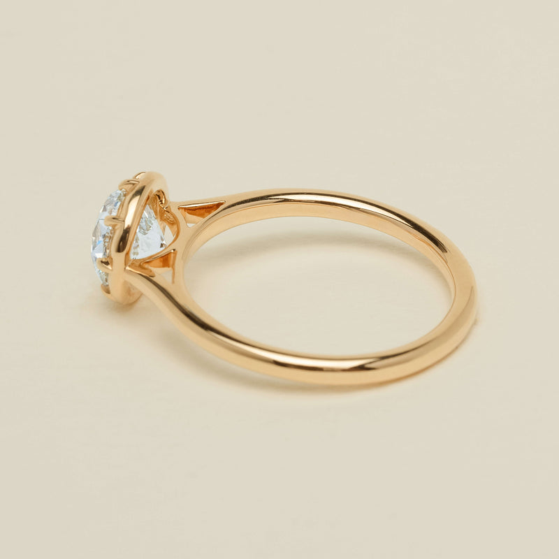 18ct Yellow Gold 1.51ct Diamond Dawn Ring - Ring - Walker & Hall