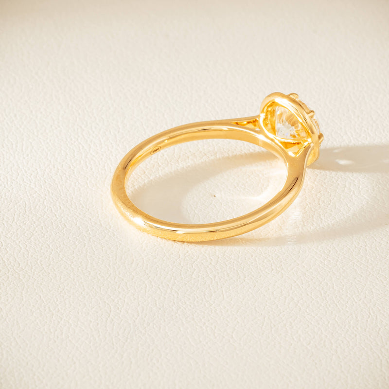 18ct Yellow Gold 1.50ct Diamond Dawn Ring - Ring - Walker & Hall