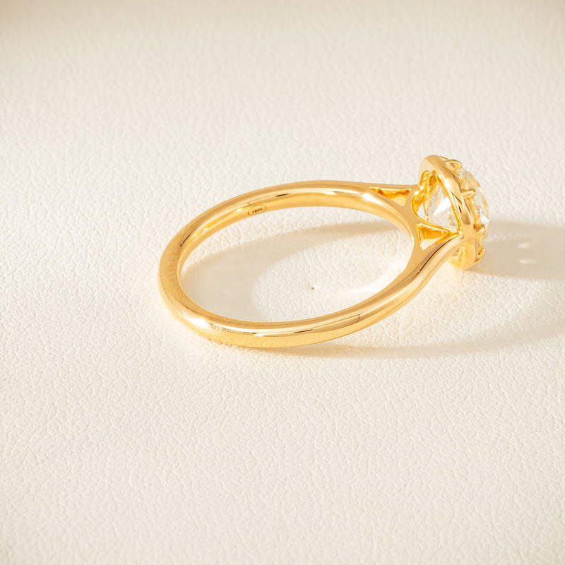 18ct Yellow Gold 1.50ct VS2 Diamond Dawn Ring - Ring - Walker & Hall