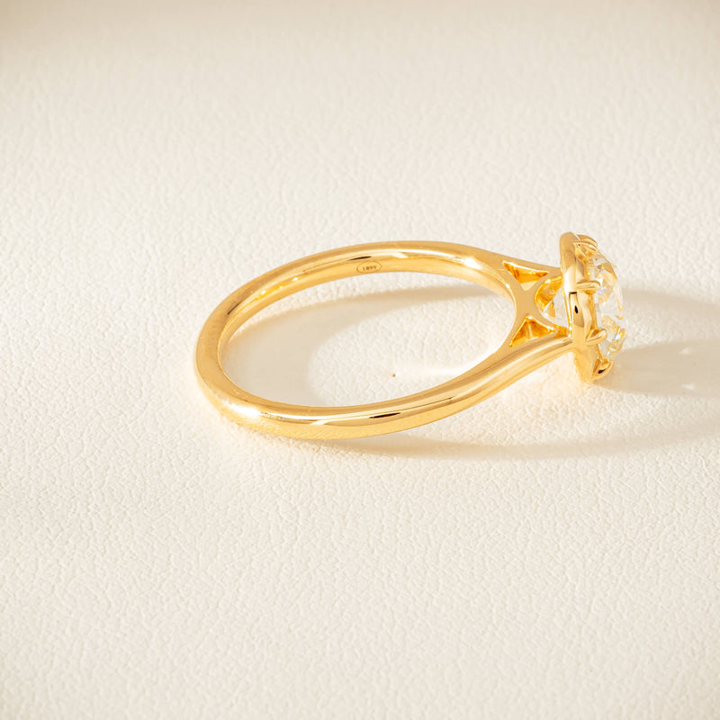 18ct Yellow Gold 1.50ct Diamond Dawn Ring - Ring - Walker & Hall