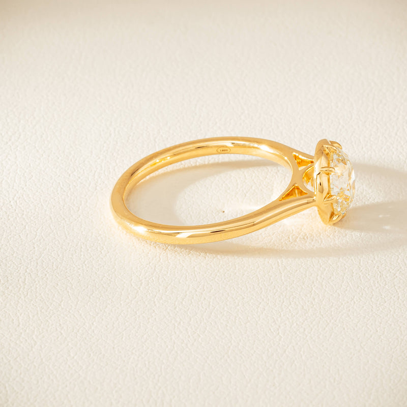 18ct Yellow Gold 1.50ct VS2 Diamond Dawn Ring - Ring - Walker & Hall