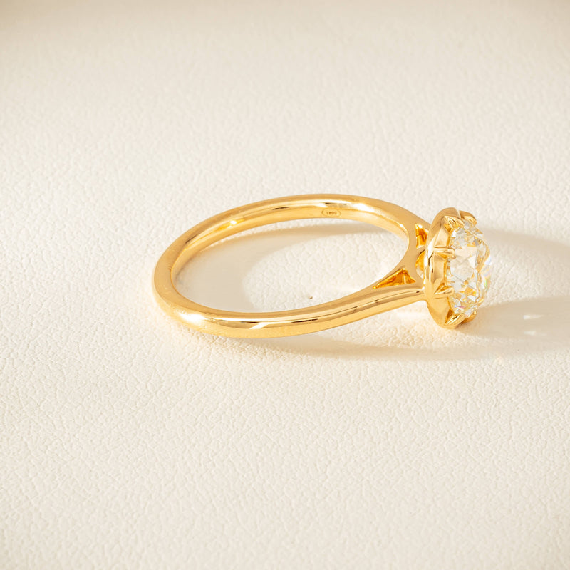 18ct Yellow Gold 1.50ct VS2 Diamond Dawn Ring - Ring - Walker & Hall