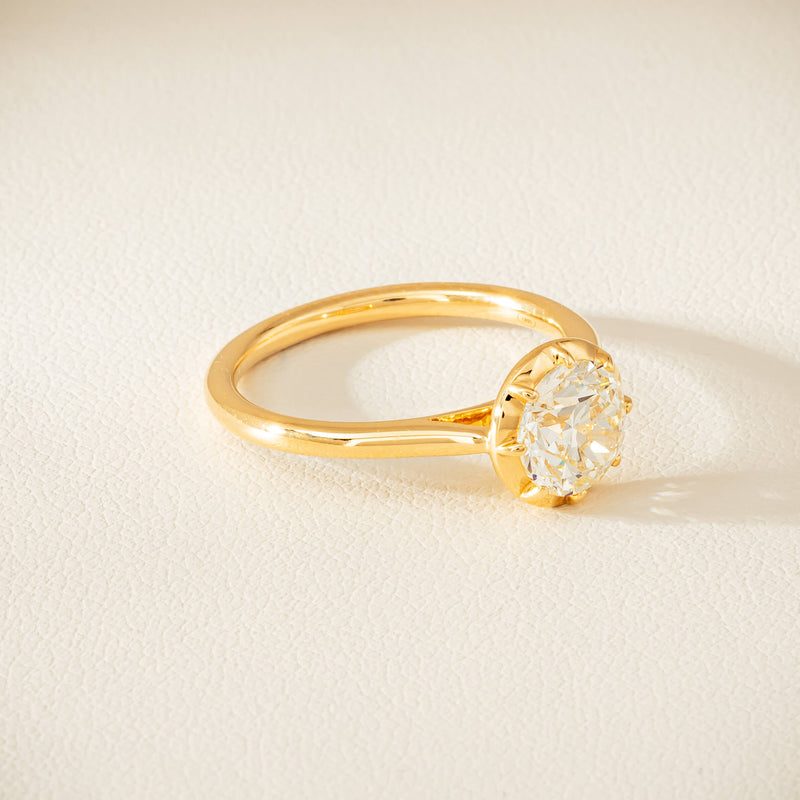 18ct Yellow Gold 1.50ct Diamond Dawn Ring - Ring - Walker & Hall