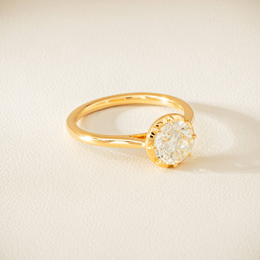 18ct Yellow Gold 1.50ct Diamond Dawn Ring - Ring - Walker & Hall