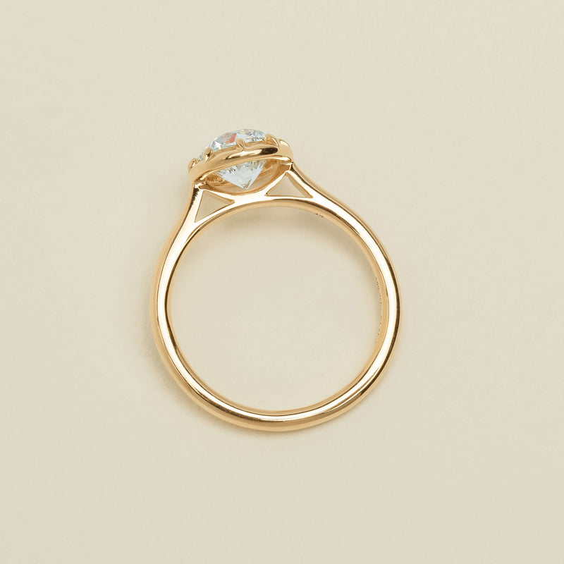 18ct Yellow Gold 1.50ct Diamond Dawn Ring - Ring - Walker & Hall