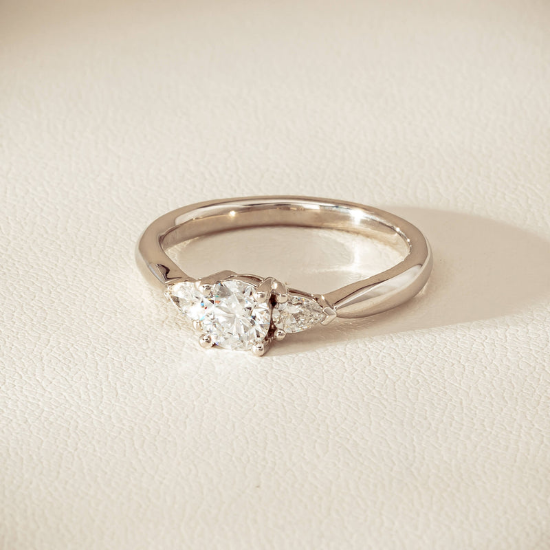 18ct White Gold .50ct Diamond Ayla Ring - Ring - Walker & Hall