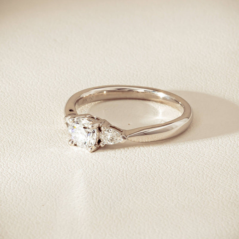 18ct White Gold .50ct Diamond Ayla Ring - Ring - Walker & Hall