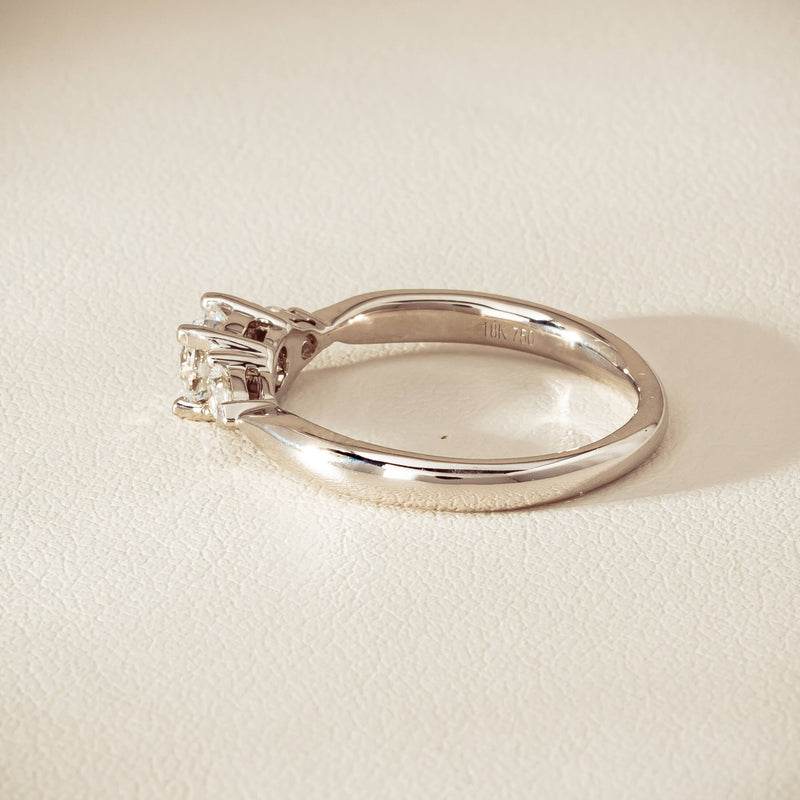 18ct White Gold .50ct Diamond Ayla Ring - Ring - Walker & Hall