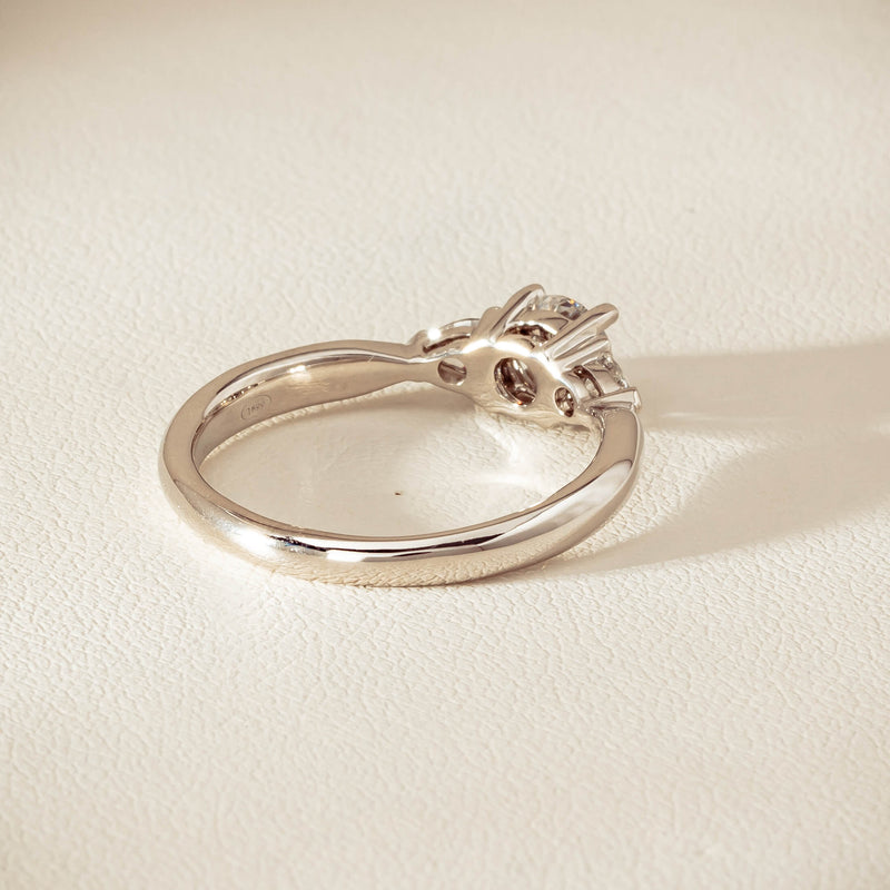 18ct White Gold .50ct Diamond Ayla Ring - Ring - Walker & Hall