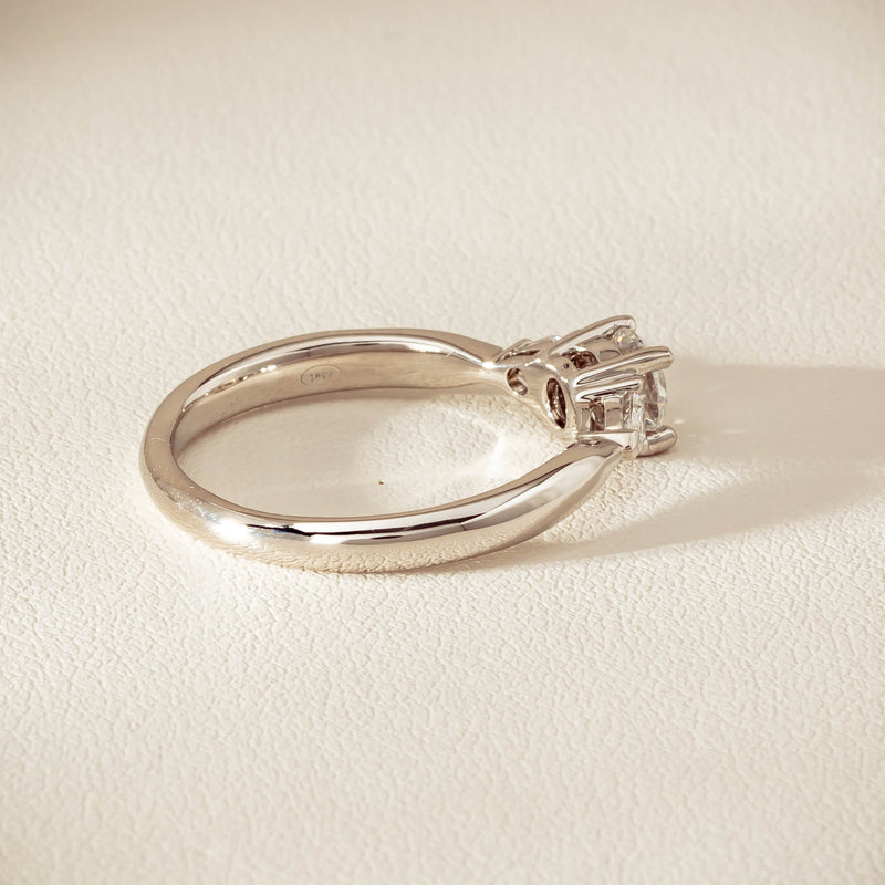 18ct White Gold .50ct Diamond Ayla Ring - Ring - Walker & Hall