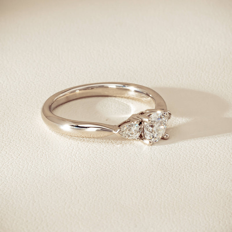 18ct White Gold .50ct Diamond Ayla Ring - Ring - Walker & Hall