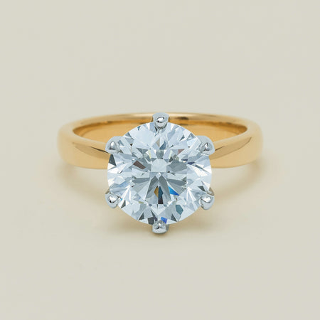 18ct Yellow Gold 4.01ct Diamond Nova Ring - Ring - Walker & Hall