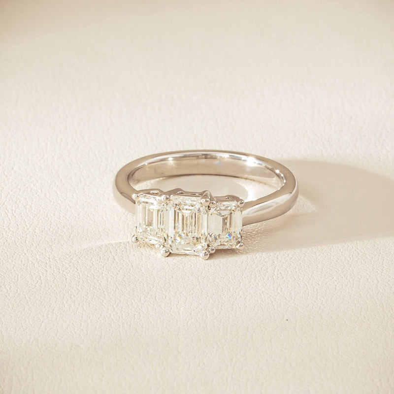 18ct White Gold 2.01ct Diamond Odyssey Ring - Ring - Walker & Hall