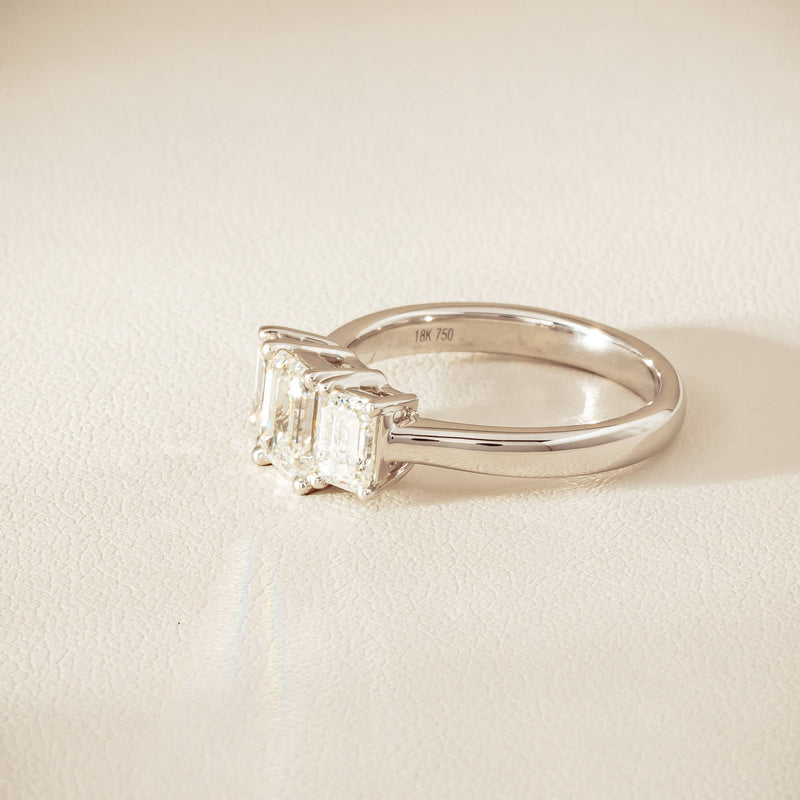 18ct White Gold 2.01ct Diamond Odyssey Ring - Ring - Walker & Hall