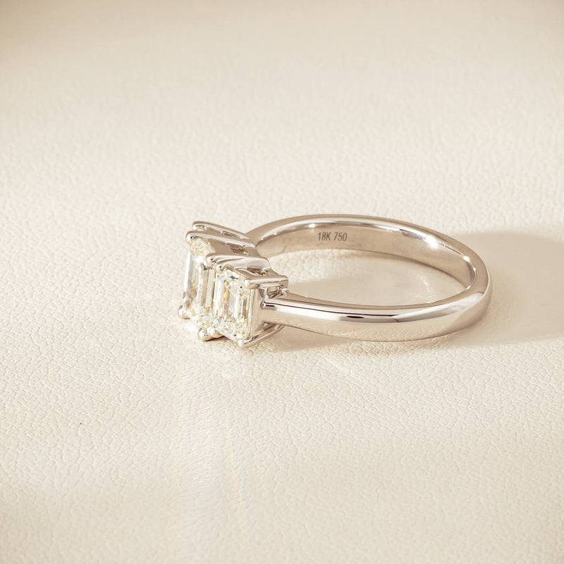 18ct White Gold 2.01ct Diamond Odyssey Ring - Ring - Walker & Hall