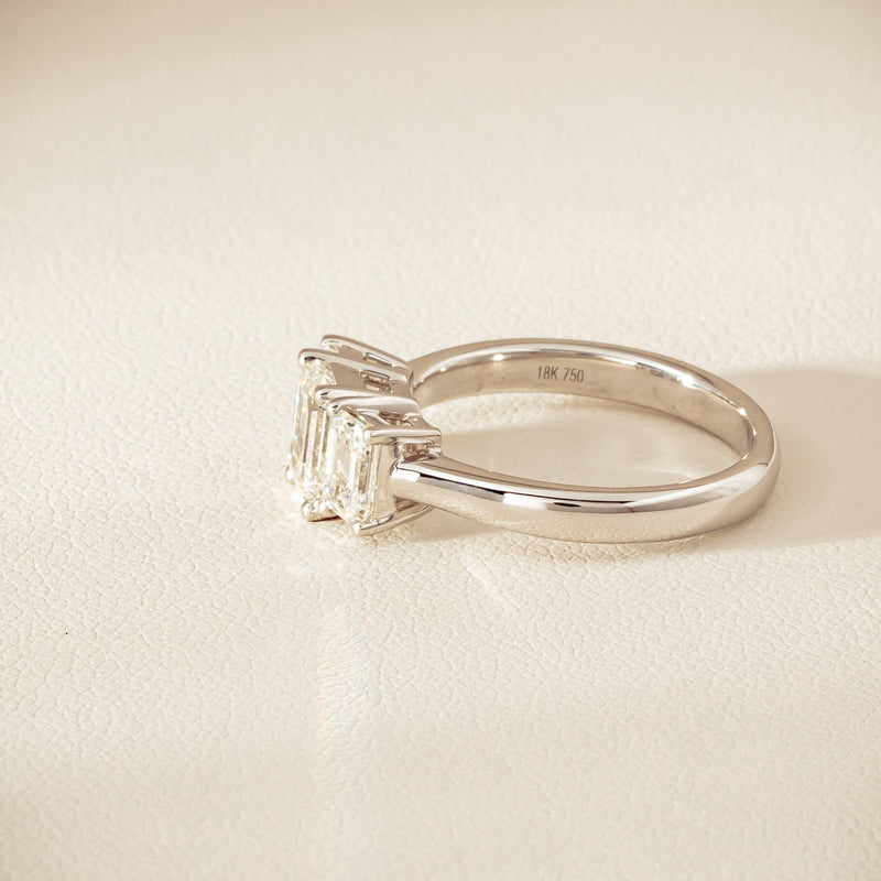 18ct White Gold 2.01ct Diamond Odyssey Ring - Ring - Walker & Hall