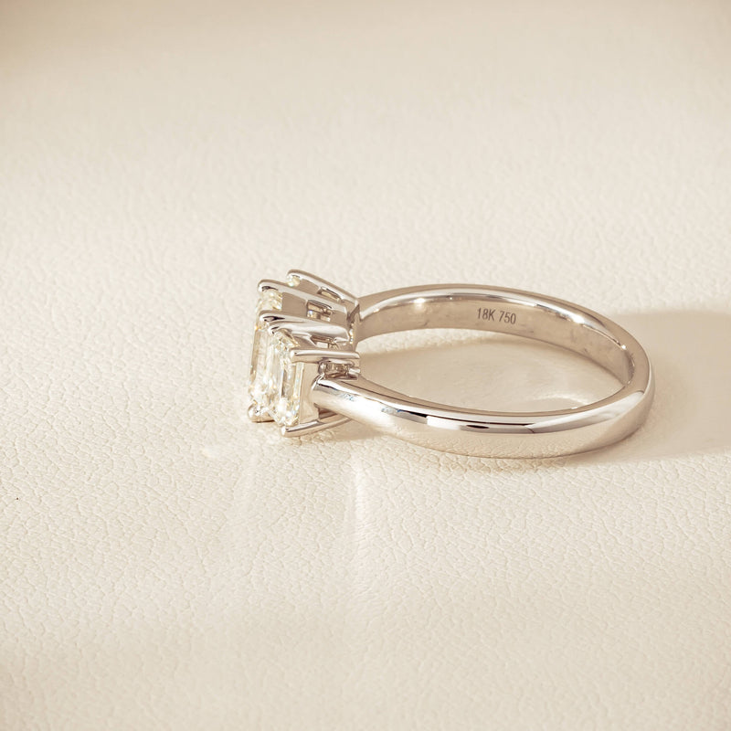 18ct White Gold 2.01ct Diamond Odyssey Ring - Ring - Walker & Hall