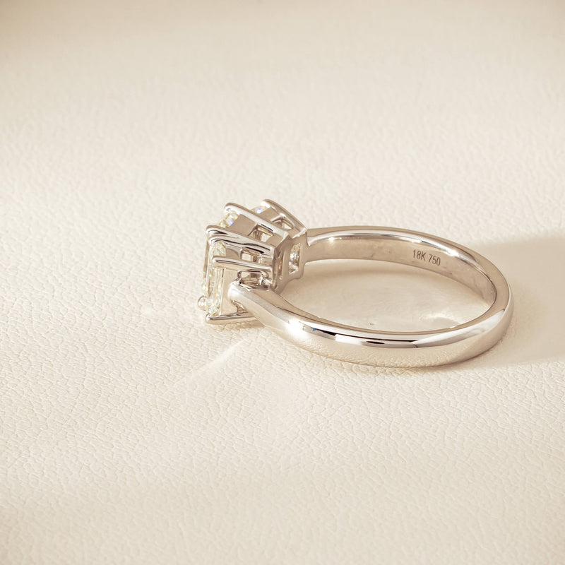 18ct White Gold 2.01ct Diamond Odyssey Ring - Ring - Walker & Hall