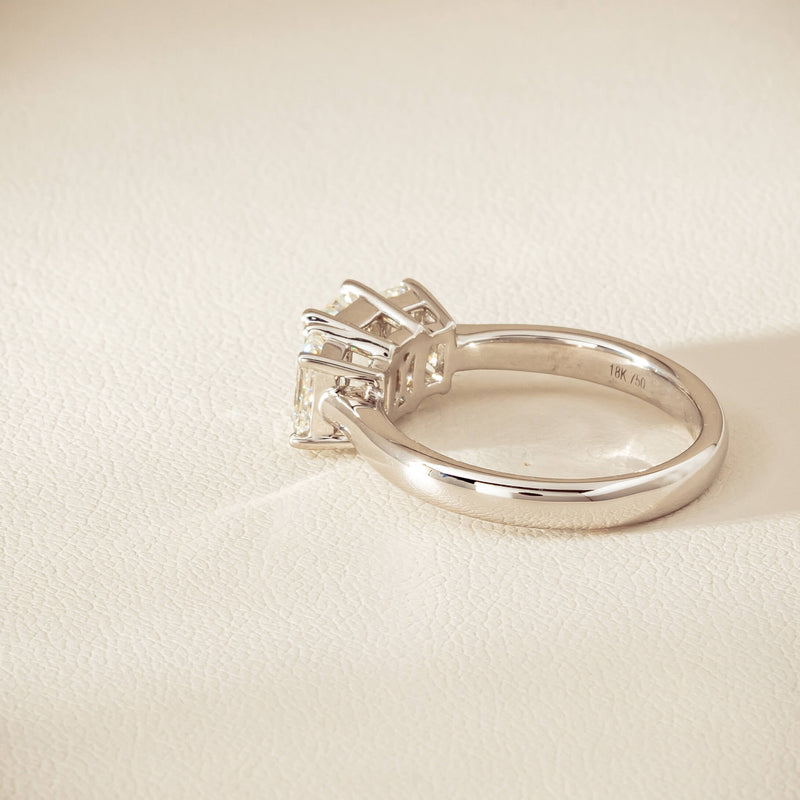 18ct White Gold 2.01ct Diamond Odyssey Ring - Ring - Walker & Hall
