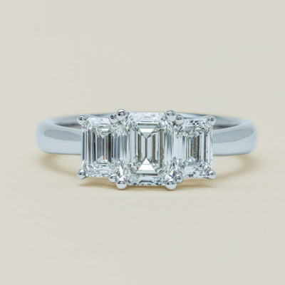 18ct White Gold 2.01ct Diamond Odyssey Ring - Ring - Walker & Hall