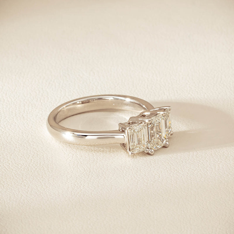 18ct White Gold 2.01ct Diamond Odyssey Ring - Ring - Walker & Hall