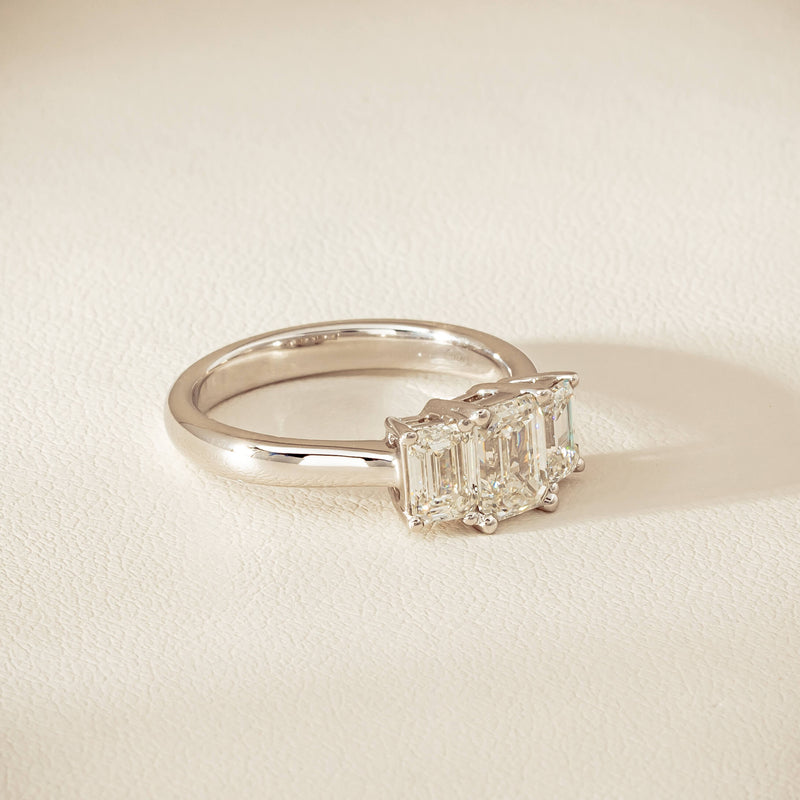 18ct White Gold 2.01ct Diamond Odyssey Ring - Ring - Walker & Hall