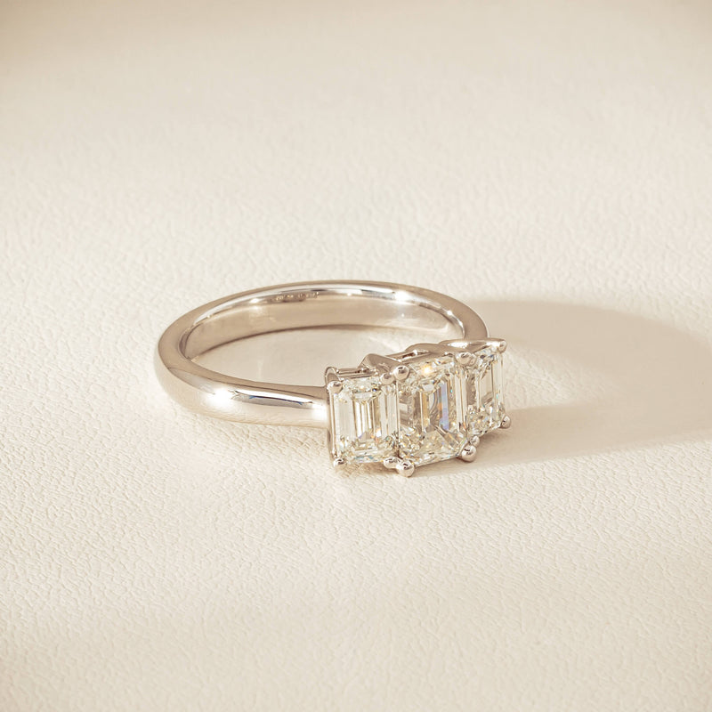 18ct White Gold 2.01ct Diamond Odyssey Ring - Ring - Walker & Hall