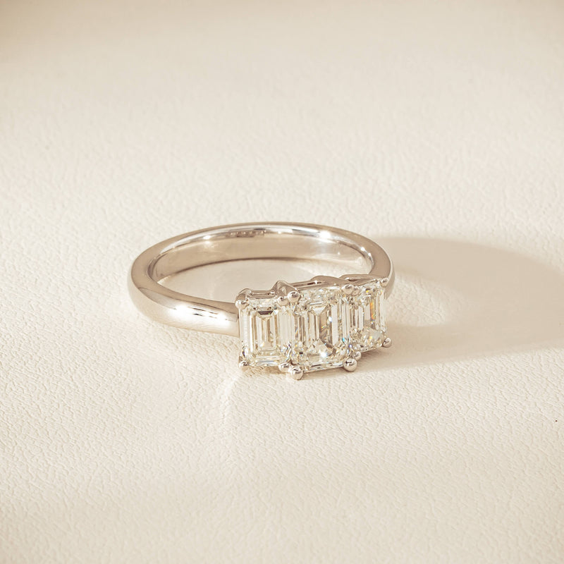 18ct White Gold 2.01ct Diamond Odyssey Ring - Ring - Walker & Hall