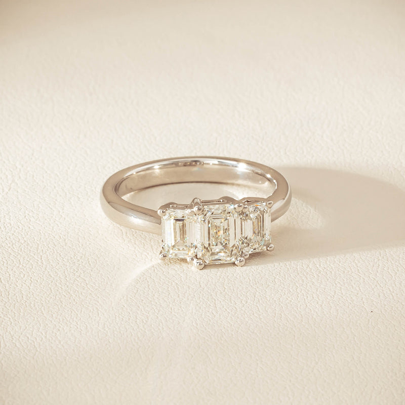 18ct White Gold 2.01ct Diamond Odyssey Ring - Ring - Walker & Hall