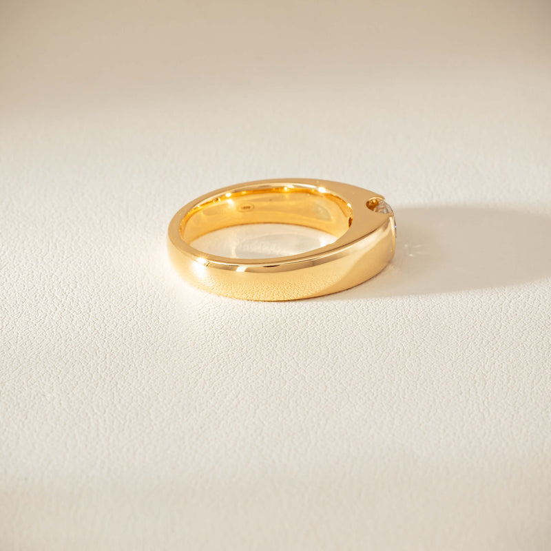 18ct Yellow Gold .68ct Reclaimed Diamond Astrid Ring - Ring - Walker & Hall