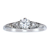 Deja Vu 18ct White Gold .33ct Diamond Three-Stone Ring - Ring - Walker & Hall
