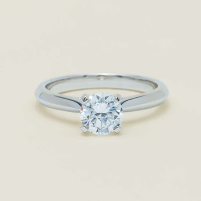 18ct White Gold 1.00ct H SI2 Diamond Venetian Ring - Ring - Walker & Hall