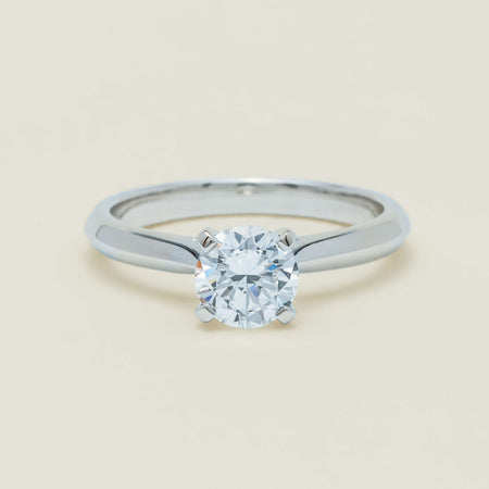 18ct White Gold 1.00ct H SI2 Diamond Venetian Ring - Ring - Walker & Hall