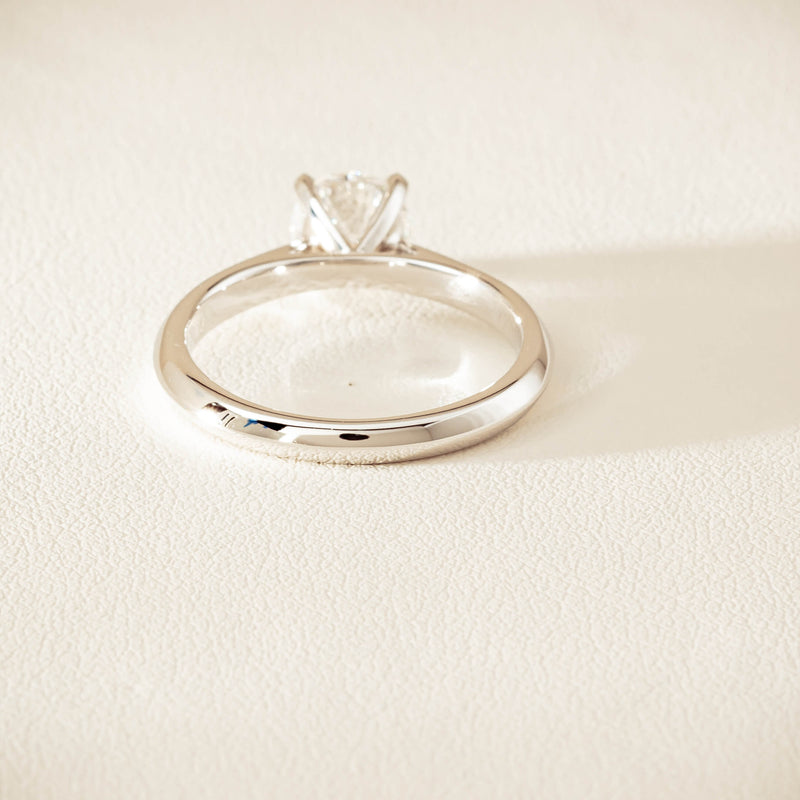 18ct White Gold 1.00ct H SI2 Diamond Venetian Ring - Ring - Walker & Hall