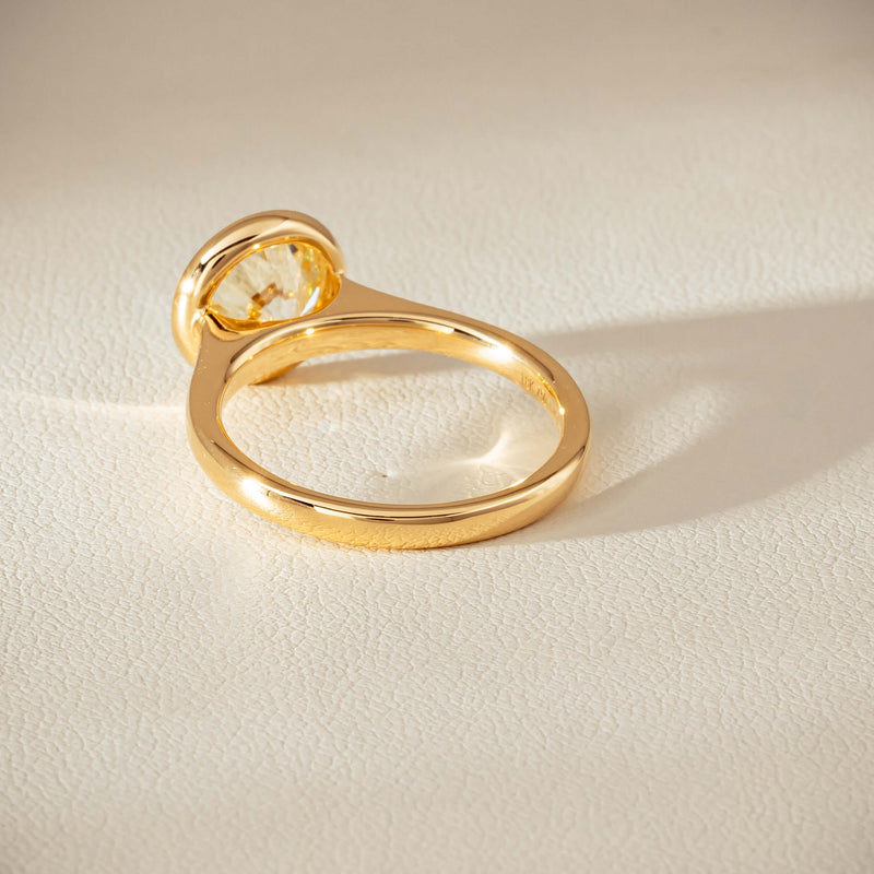 18ct Yellow Gold 2.14ct Reclaimed Diamond Natalia Ring - Ring - Walker & Hall