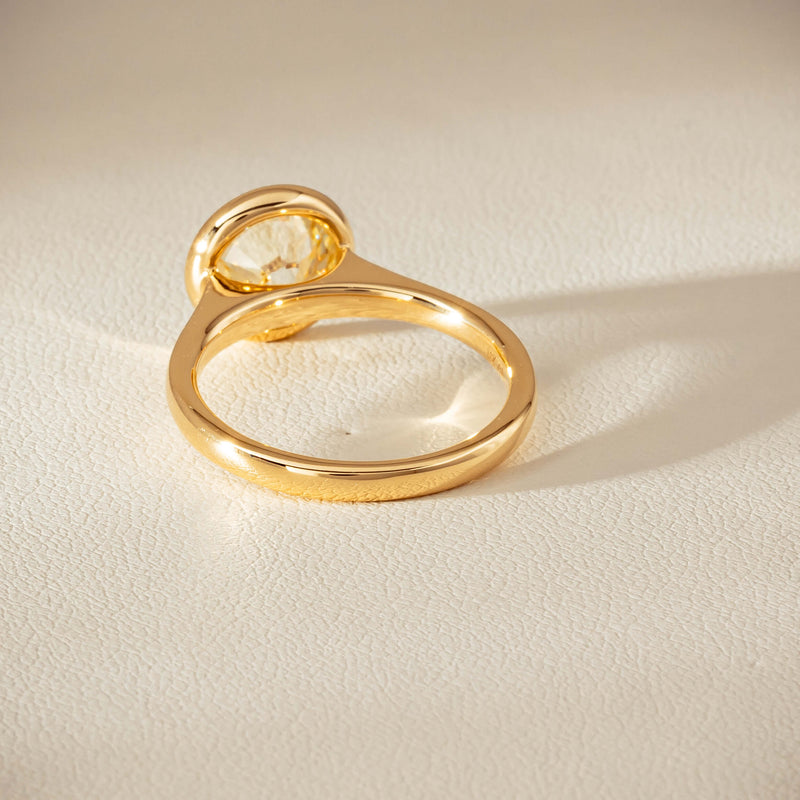 18ct Yellow Gold 2.14ct Reclaimed Diamond Natalia Ring - Ring - Walker & Hall