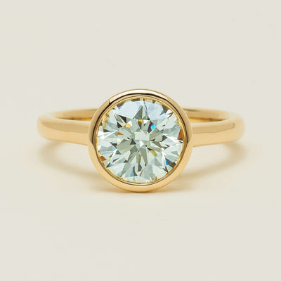 18ct Yellow Gold 2.14ct Reclaimed Diamond Natalia Ring - Ring - Walker & Hall